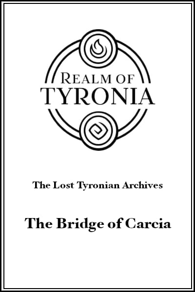 #2 - The Bridge of Carcia